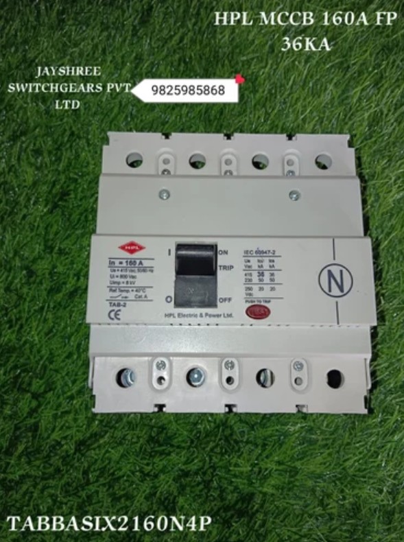 HPL MCCB 160A FP 36 KA TABBASIX2160N4P